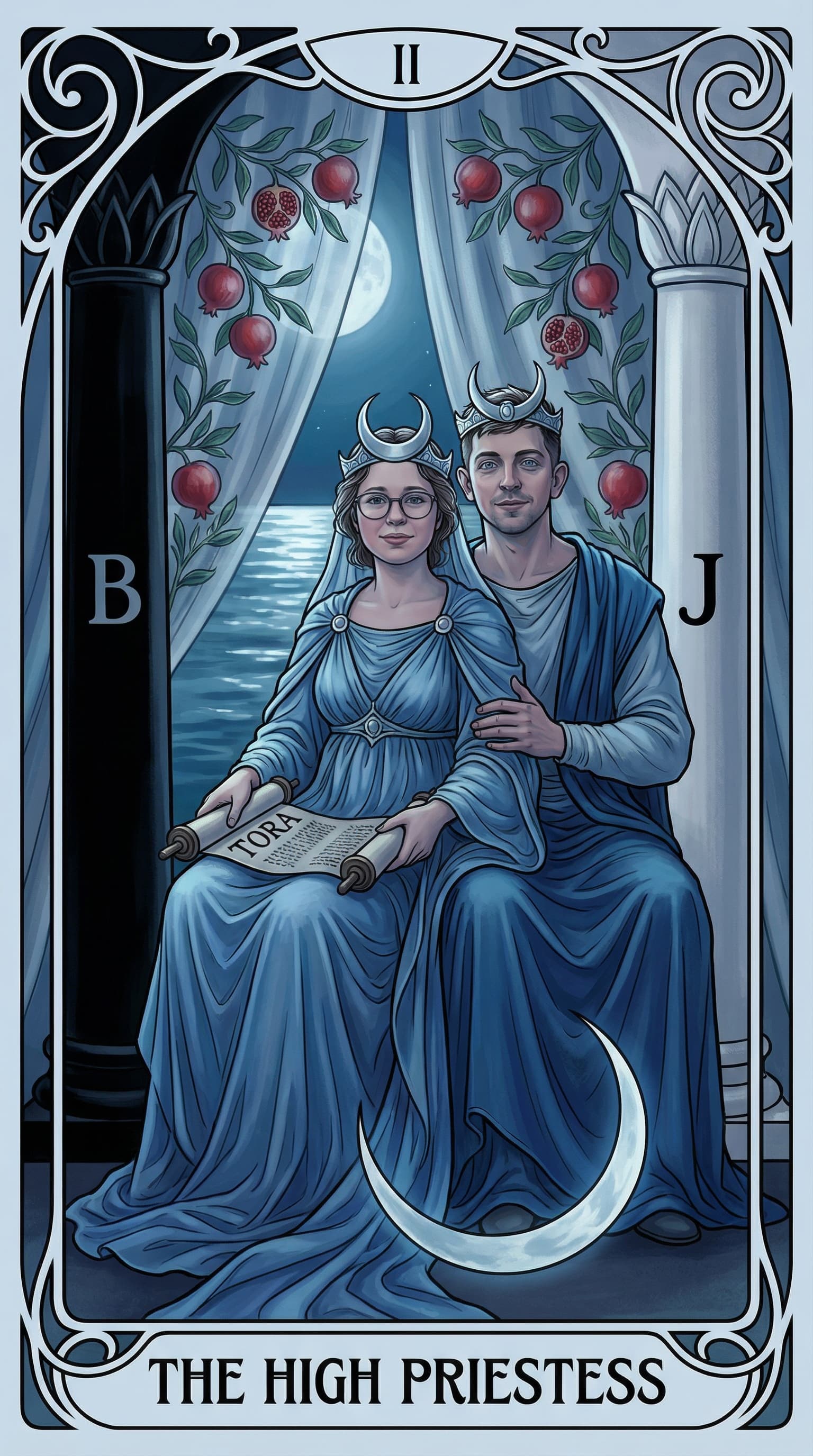 Elskende Tarot example 1