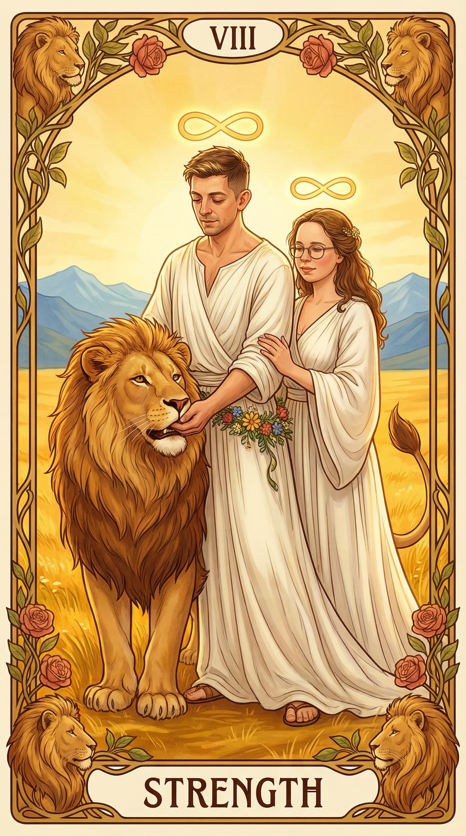 Lovers Tarot example 1