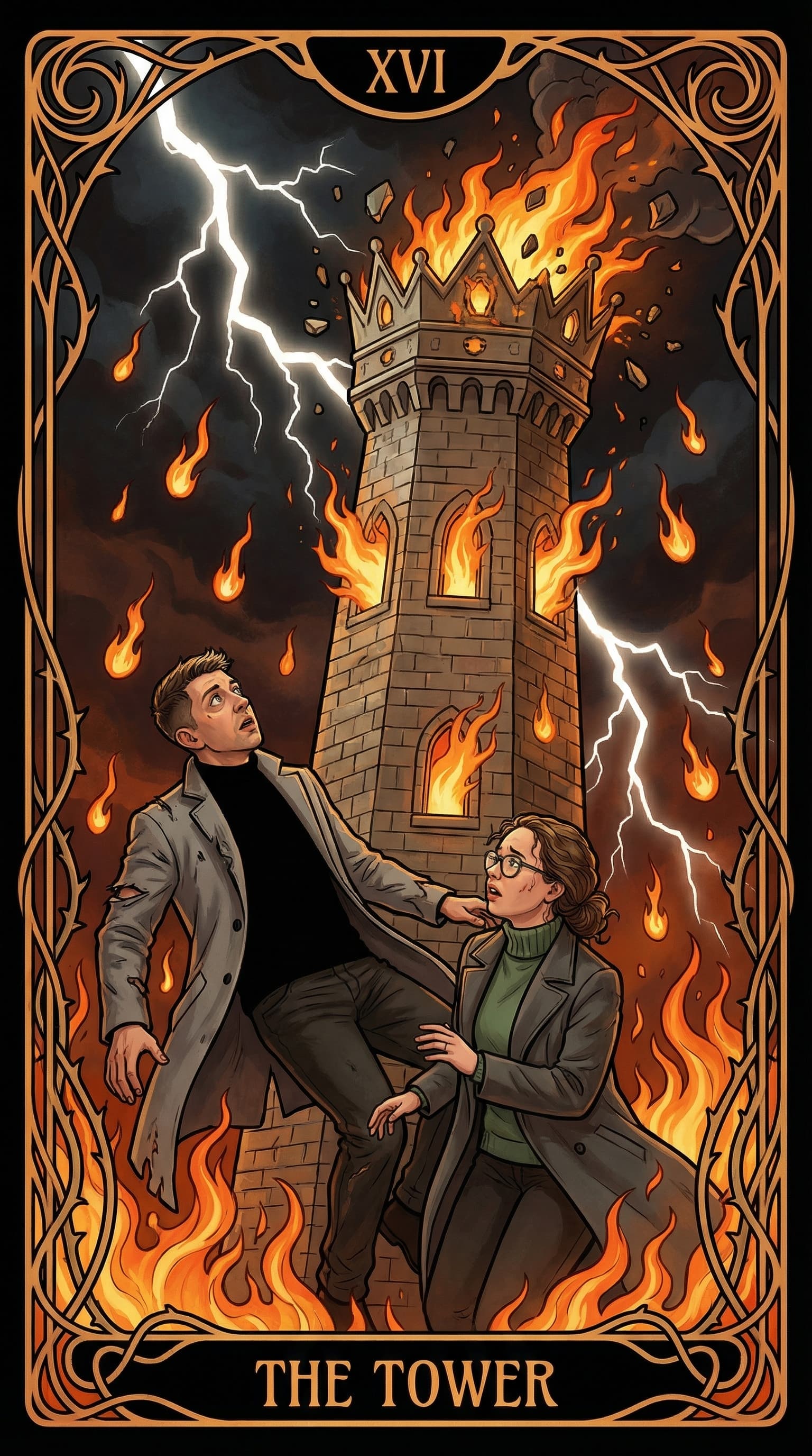 Lovers Tarot example 2