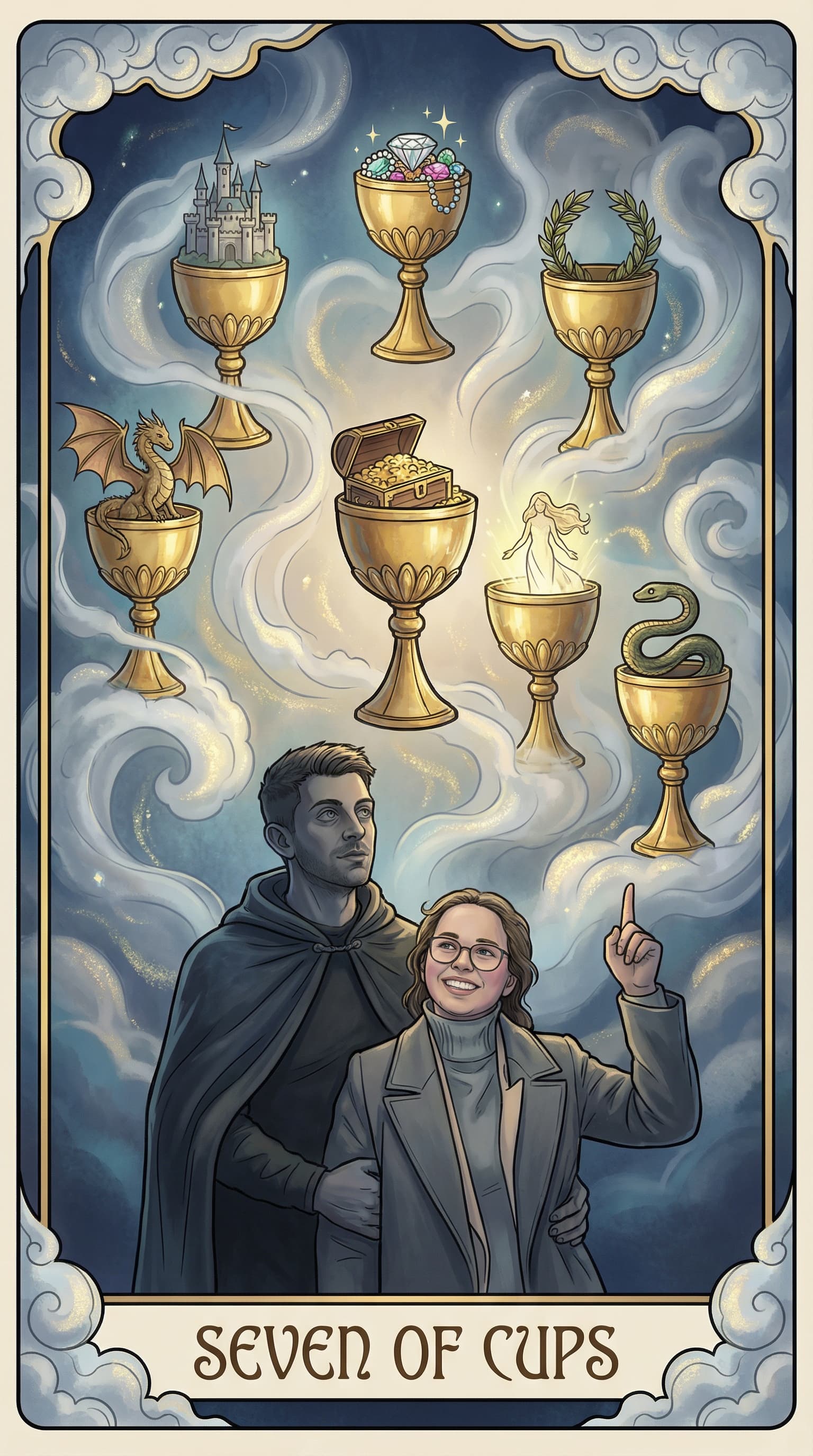 Lovers Tarot example 1
