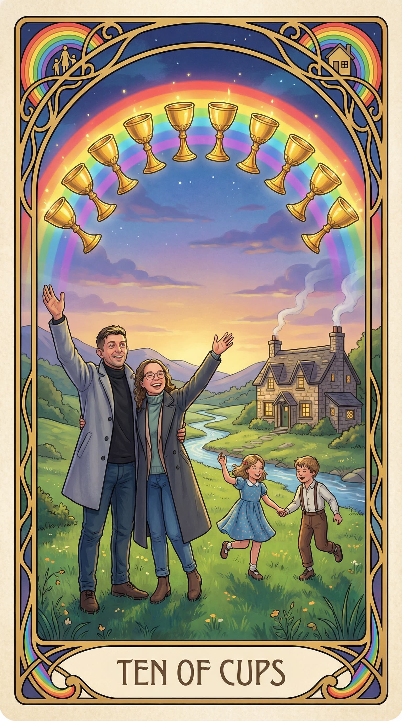 Lovers Tarot example 3
