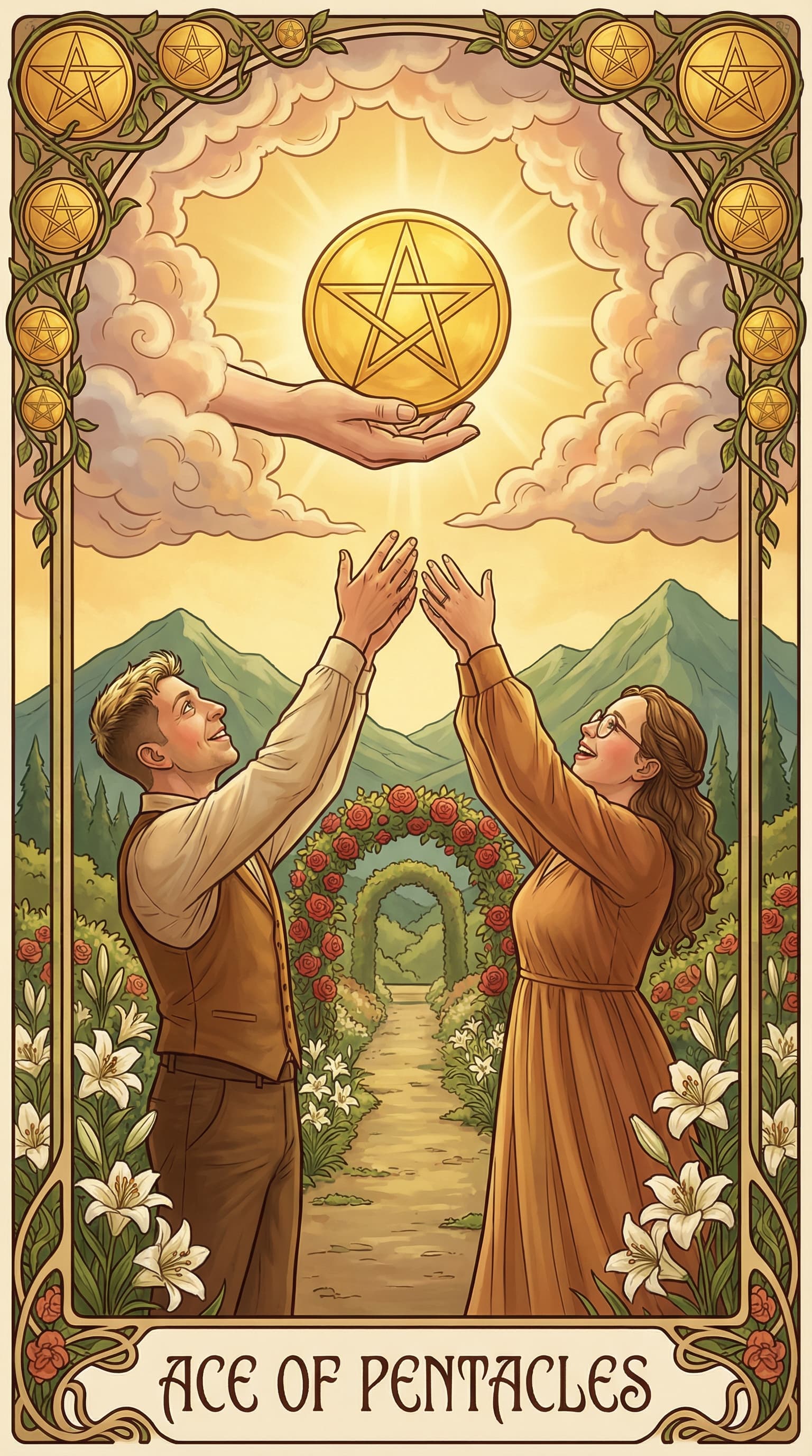 Elskende Tarot example 3