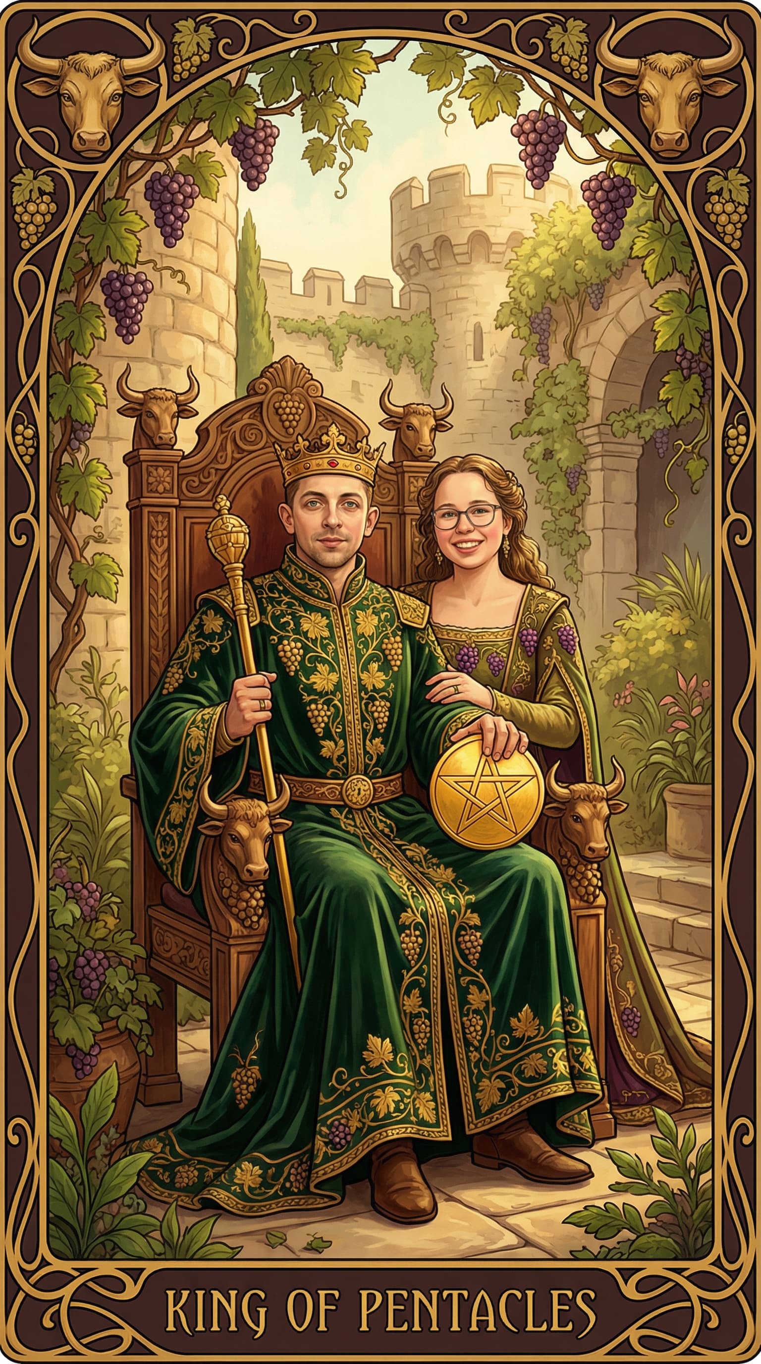 Älskandes tarot example 3